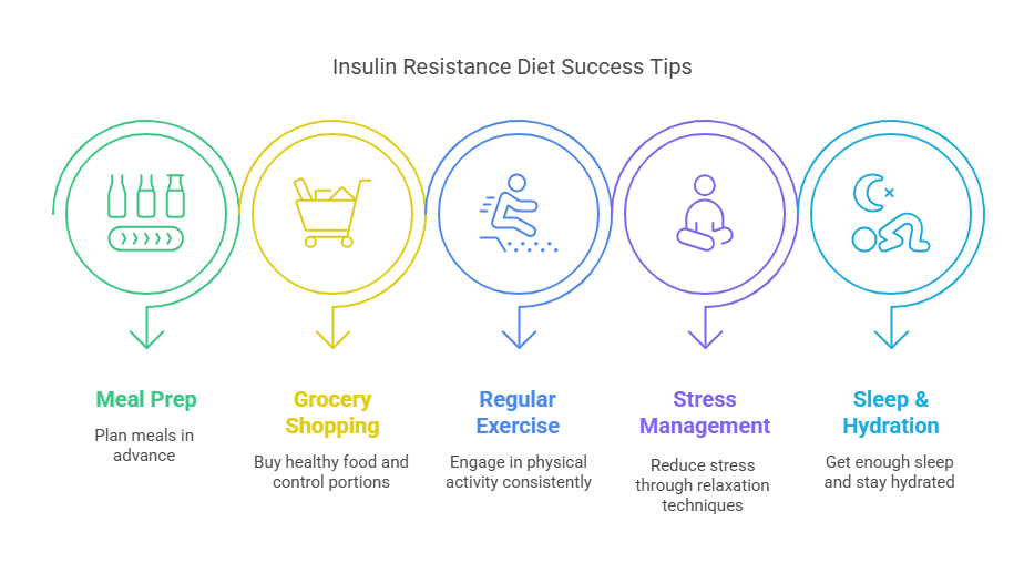 Infographic titled "Benefits of Krill Meat for Insulin Resistance" with a large dollar sign symbol at the center, divided into color-coded sections that correspond to key nutritional benefits listed on the right:

High Protein (teal green) – Helps maintain steady blood sugar levels.

Omega-3s (yellow-green) – Reduces inflammation and improves insulin sensitivity.

Low Calories and Carbs (blue) – Supports weight loss efforts.

Antioxidants (purple) – Provides cellular protection.

Essential Nutrients (magenta) – Contributes to overall health.

Easy to Digest (red) – Enhances nutrient absorption.
