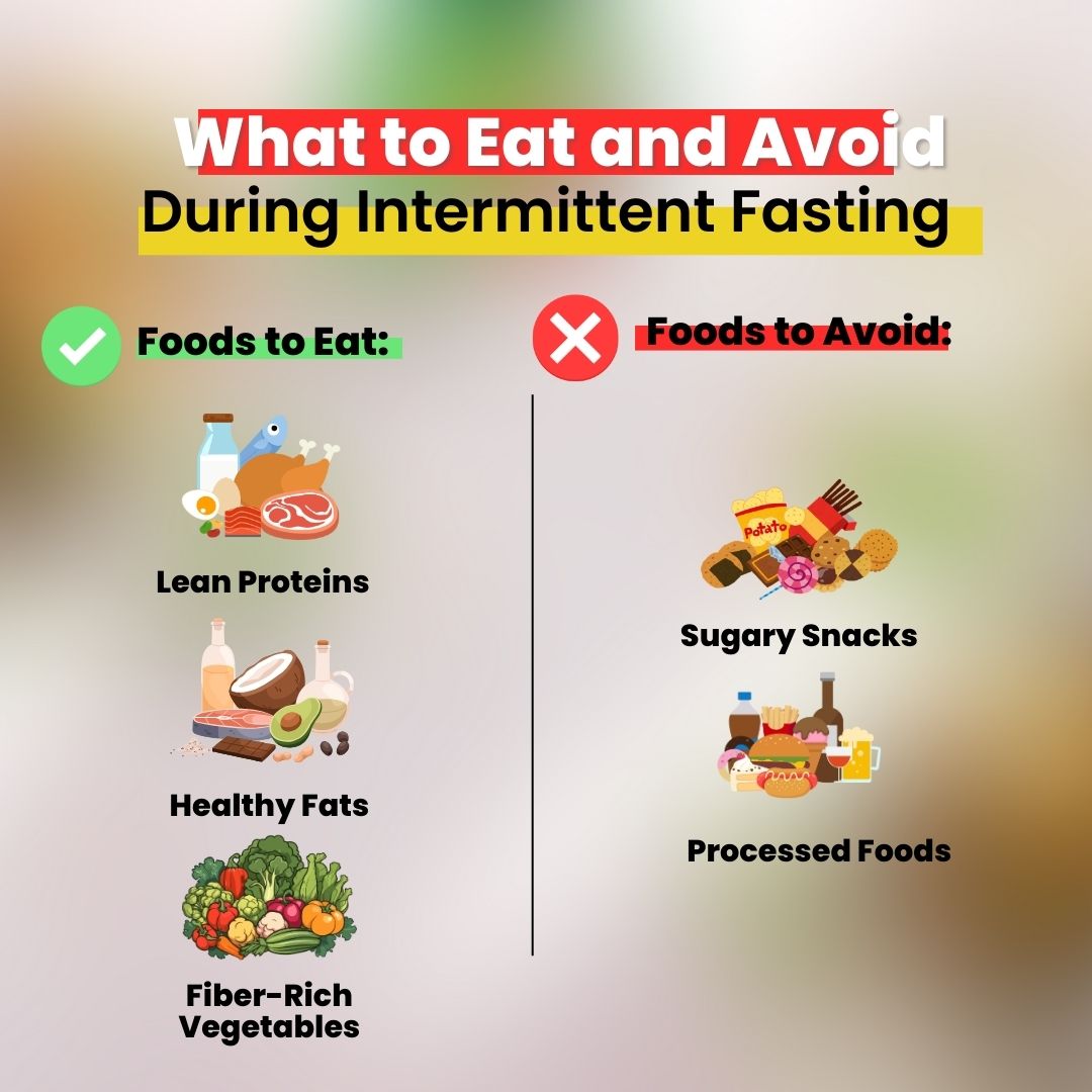 What to Eat and Avoid During Intermittent Fasting