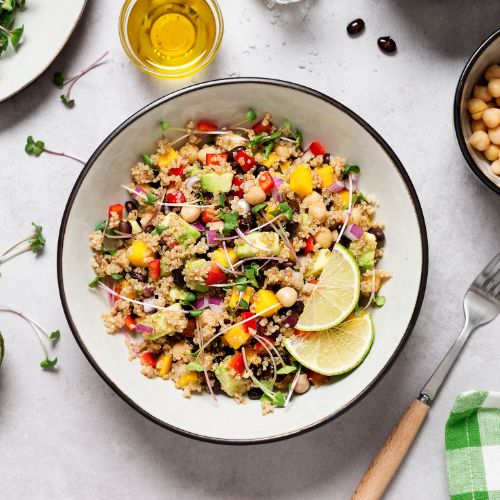 Krill and Quinoa Salad 