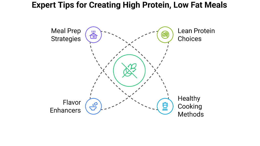 Expert Tips - Meal Prep, Lean Protein, Healthy Cooking, Flavor Enhancers.